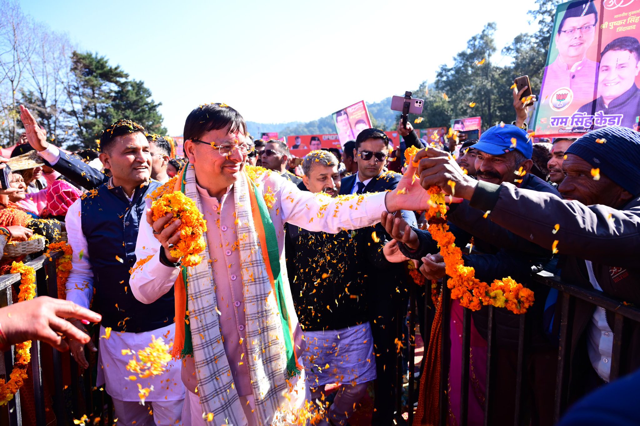 CM Dhami gave a gift of ₹112 crore to Nainital: Inauguration and foundation stone laying of 17 development schemes