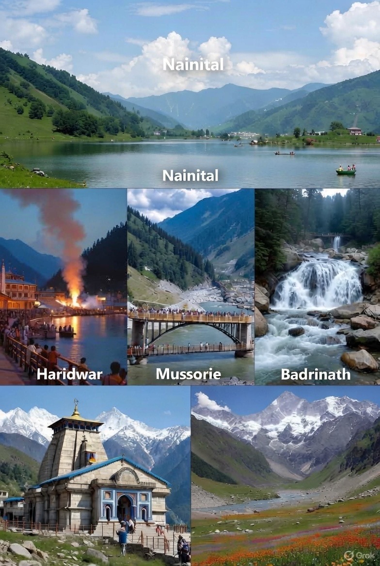 Best Tourist Places in Uttarakhand: A Confluence of Natural Beauty, Spirituality and Adventure